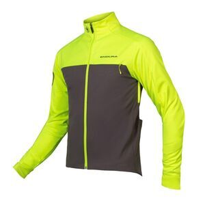Endura Mens Windchill II Performance Windproof Long-Sleeved Cycling Jacket / Yel